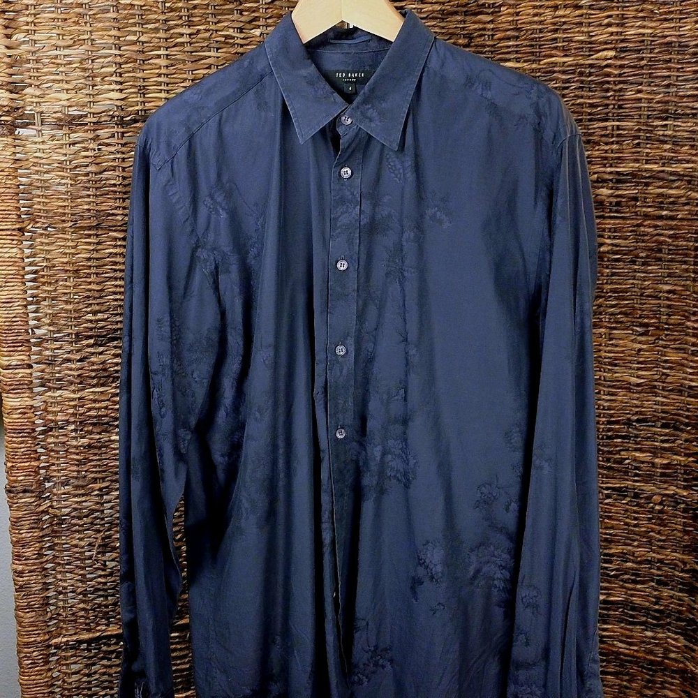 Ted Baker London Floral Shirt Size XL(4)